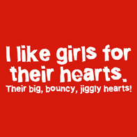 I Like Girl's Jiggly Hearts